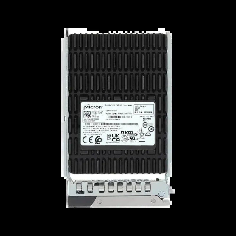 Dell NG1C6 Dell Dell 0NG1C6 / NG1C6 960GB PCI Express NVMe 4.0 Read Intensive U.3 2.5-Inch Solid State Drive