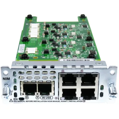 Cisco NIM-2FXS/4FXO Fourth-Generation Network Interface Module - voice / fax module