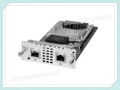 Cisco NIM-2MFT-T1/E1 Fourth-Generation Multi-flex Trunk Voice/Clear-channel Data T1/E1 Module - expansion module