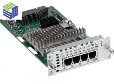 Cisco NIM-4BRI-NT/TE 4-Port Network Interface Module for 4451-X Integrated Service Router