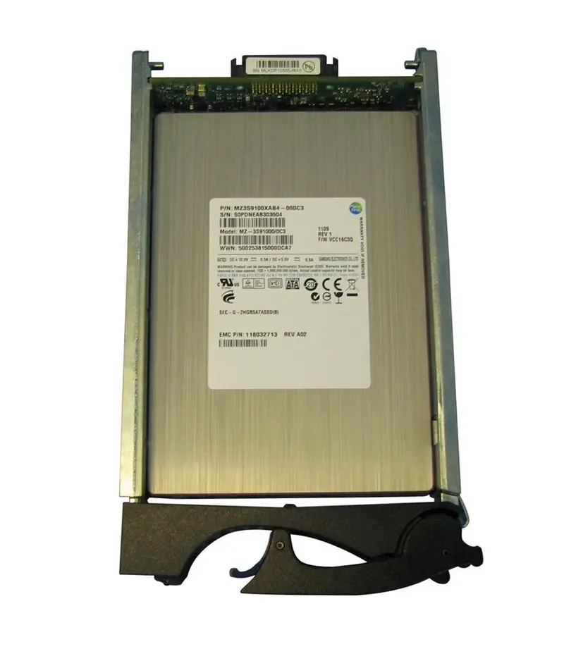 NS-AF04-100 - EMC 100GB Fibre Channel 4GB/s EFD 3.5-inch Solid State Drive for CLARiiON VMAX and CX4 Series Storage System