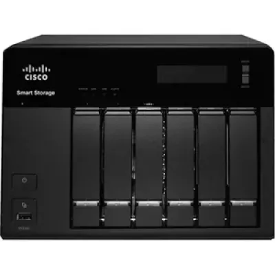 NSS326D00-K9 - Cisco NSS 326 Smart Storage Network Storage Server - Intel Atom D510 1.66 GHz - RJ-45 Network USB eSATA VGA