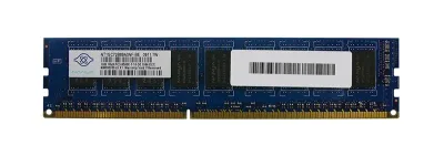 NT1GC72B89A0NF-BE - Nanya 1GB DDR3-1066MHz PC3-8500 ECC Unbuffered CL7 240-Pin DIMM 1.35V Low Voltage Single Rank Memory Module