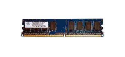 NT1GT64U88DOBY-AD - Nanya 1GB DDR2-800MHz PC2-6400 non-ECC Unbuffered CL6 240-Pin DIMM Single Rank Memory Module