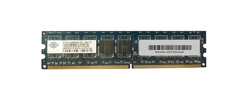 NT1GT72U8PB0BY-25D - Nanya 1GB DDR2-800MHz PC2-6400 ECC Unbuffered CL6 240-Pin DIMM 1.8V Dual Rank Memory Module
