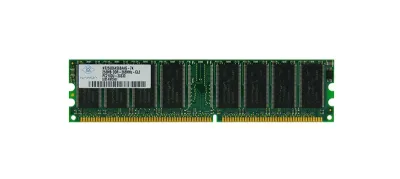 NT256D64S88AAG-7K - Nanya 256MB DDR-266MHz PC2100 non-ECC Unbuffered CL2.5 184-Pin DIMM Memory Module