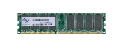 NT256D64S88B0G - Nanya 256MB DDR-266MHz PC2100 Unbuffered CL2.5 184-Pin DIMM Memory Module