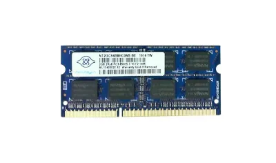 NT2GC64B8HC0NS-BE - Nanya 2GB DDR3-1066MHz PC3-8500 non-ECC Unbuffered CL7 204-Pin SoDimm 1.5V Dual Rank Memory Module