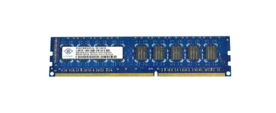 NT4GC72B8PG0NF-CG - Nanya 4GB DDR3-1333MHz PC3-10600 ECC Unbuffered CL9 240-Pin DIMM Dual Rank Memory Module
