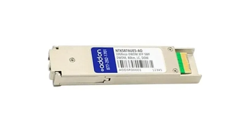NTK587AUE5AO - Addonics 10Gbps 10GBase-DWDM Single-mode Fiber 1535.82nm 80km LC Connector XFP Transceiver Module