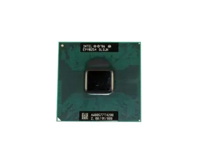 NV1K4 - Dell 2.00GHz 800MHz FSB 1MB L2 Cache Socket PGA478 Intel Pentium T4200 2-Core Processor