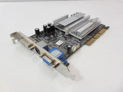 NV34-06 - Nvidia Geforce FX 5200 P118 128MB AGP VGA Video Graphics Card