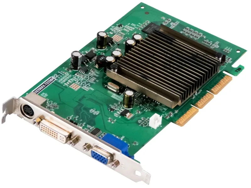 NX6200AX-TD256 - MSI Nvidia GeForce 6200 256MB GDDR2 64-Bit D-Sub/ DVI/ S-Video Support AGP 4X/8X Video Graphics Card
