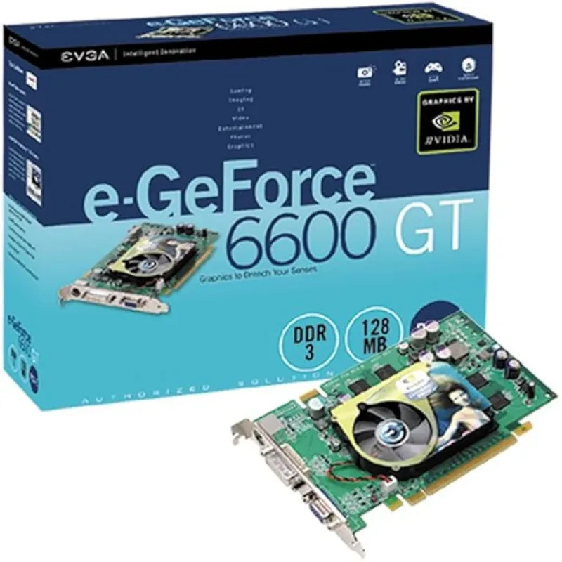 NX6600GT-TD128E - MSI Nvidia GeForce 6600 GT 128MB GDDR3 128-Bit PCI Express x16 Video Graphics Card