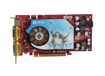 NX7900GT - MSI 256MB Nvidia GeForce 7900 GT GDDR3 256-Bit PCI Express x16 Video Graphics Card