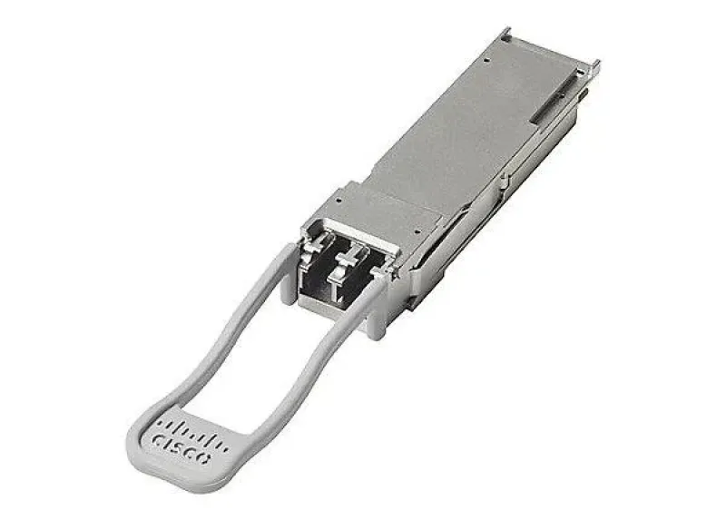 ONS-QSFP-4X10-MLR - Cisco Single-Mode 40Gbps 40GBase-LR Multi-rate Fiber 10km 1355nm MPO-12 Connector QSFP+ Transceiver Module