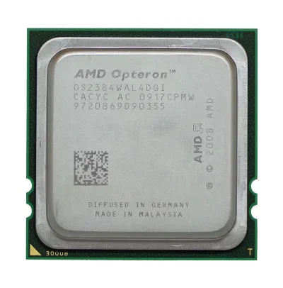 OS2384WAL4DGI - HP 2.70GHz 6MB L3 Cache AMD Opteron 2384 Quad Core Processor for ProLiant BL465c G5 Server