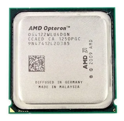 OS4122WLU4DGN - AMD Opteron 4122 Quad-Core 2.20GHz 6.4GT/s 6MB L3 Cache Socket C32 Processor