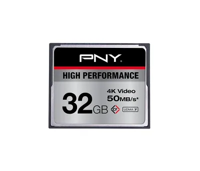 P-CF32GU7-GE - PNY 32GB High Performance CompactFlash (CF) Memory Card
