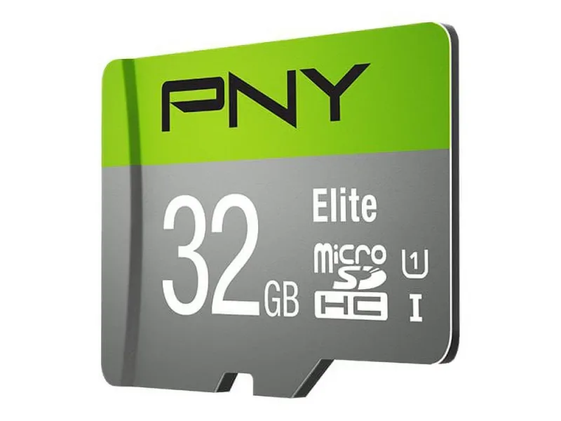 P-SDU32X2U185EL-GE - PNY Elite 32GB Class 10 microSDHC Flash Memory Card (2 Pack)
