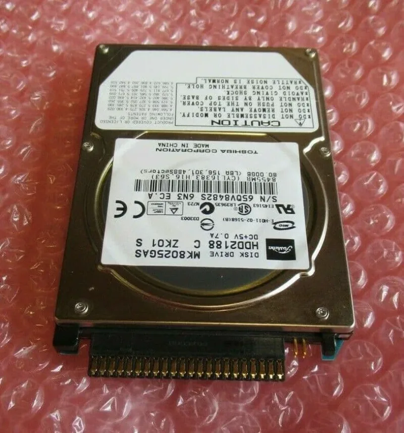 P000418030 - Toshiba 80GB 5400RPM Ultra ATA-100 16MB Cache Super Slimline 9.5mm 2.5-Inch Notebook Hard Disk Drive