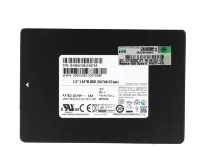 P00217-001 - HP 3.84TB SATA Read Intensive 2.5-inch Solid State Drive