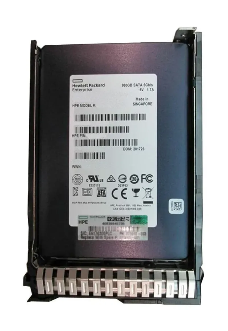P05980-B21 - HP 960GB SATA 6Gb/s Mixed Use 2.5-inch Solid State Drive