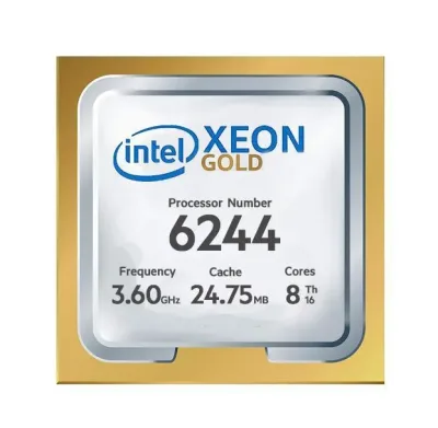 P06755-B22 - HP 3.60GHz 10.4GT/s UPI 24.75MB Cache Socket FCLGA3647 Intel Xeon Gold 6244 8-Core Processor