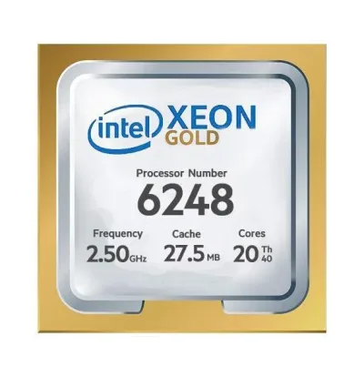 P07915-B21 - HP 2.50GHz 10.4GT/s UPI 27.5MB Cache Socket FCLGA3647 Intel Xeon Gold 6248 20-Core Processor