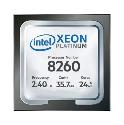 P07917-L21 - HP 2.40GHz 10.4GT/s UPI 35.75MB Cache Socket FCLGA3647 Intel Xeon Platinum 8260 24-Core Processor