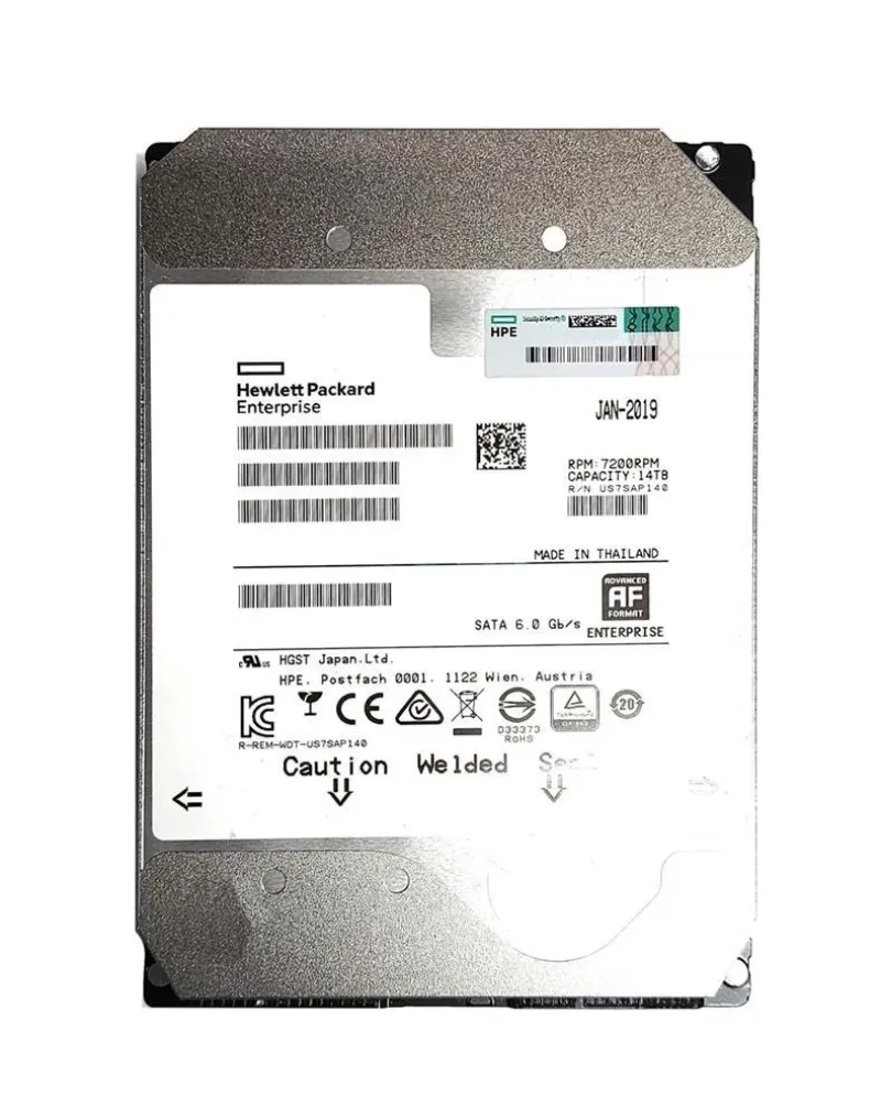 P09163-B21 - HP 14TB SATA 6Gb/s Midline 7200RPM 3.5-inch Hard Drive