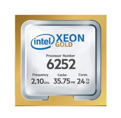 P10329-B21 - HP 2.10GHz 10.4GT/s UPI 35.75MB Cache Socket FCLGA3647 Intel Xeon Gold 6252 24-Core Processor