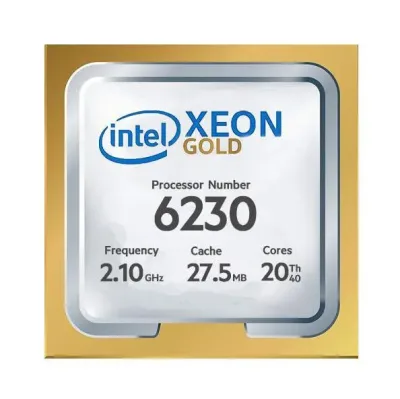 P10767-B21 - HP 2.10GHz 10.4GT/s UPI 27.5MB Cache Socket FCLGA3647 Intel Xeon Gold 6230 20-Core Processor