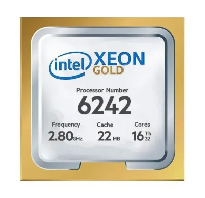 P10769-L21 - HP 2.80GHz 10.4GT/s UPI 22MB Cache Socket FCLGA3647 Intel Xeon Gold 6242 16-Core Processor