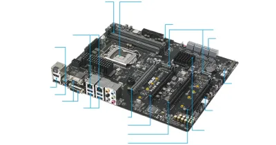 Asus P10S-E/4L Server Motherboard Intel C236 Chipset DDR4 PCI Express SATA USB ATX Socket LGA1151