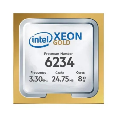P12026-B21 - HP 3.30GHz 10.4GT/s UPI 24.75MB Cache Socket FCLGA3647 Intel Xeon Gold 6234 8-Core Processor