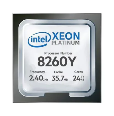 P12292-B21 - HP 2.4GHz 10.4GT/s UPI 35.75MB Cache Socket FCLGA3647 Intel Xeon Platinum 8260Y 24-Core Processor