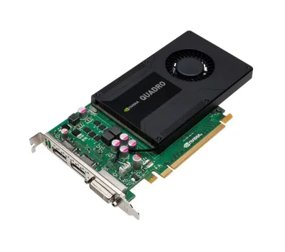 P2095 - Nvidia Quadro K2000 2GB PCI Express x16 DL-DVI/ 2x DisplayPort Video Graphics Card