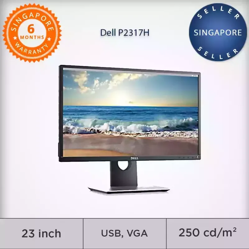 P2317H - Dell 23-inch 1920 x 1080 Widescreen HDMI / DP IPS LCD Monitor