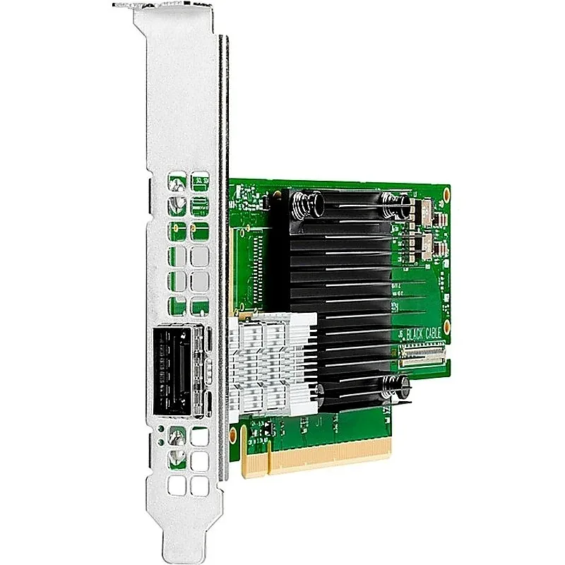 HPE P23665-B21 InfiniBand HDR100/Ethernet 1-Port 100GbE QSFP56 PCI Express 4.0 x16 Network Adapter