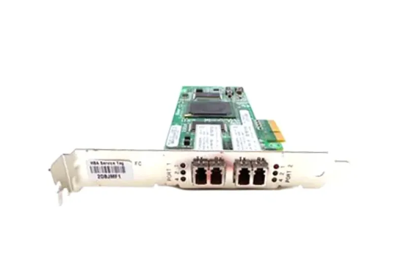 P23M2 - Dell / QLogic FC1243 2-Port 4GB/s Fibre Channel PCI-Express Host Bus Adapter