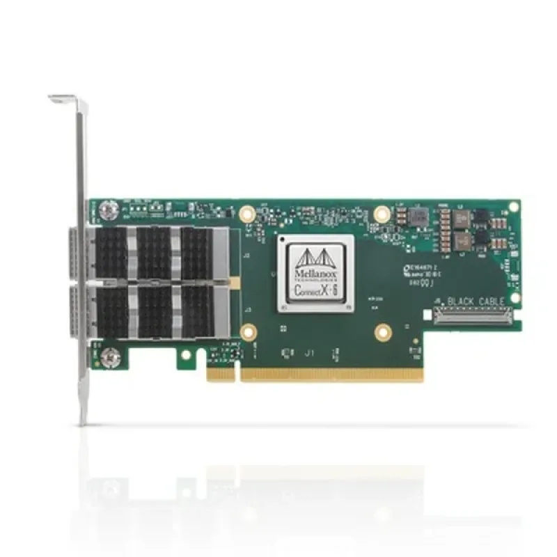 HPE P24249-001 Infiniband HDR100/Ethernet 2-Ports 100GBase-X QSFP56 PCI-Express 4.0 x16 Low-Profile Network Adapter