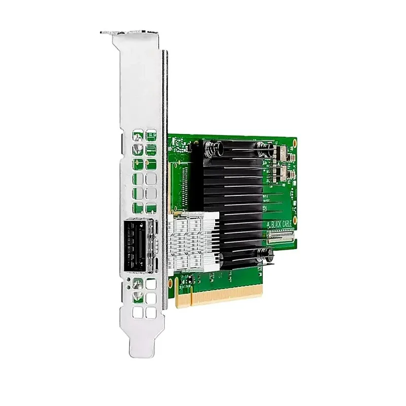 HPE P24250-001 HP P24250-001 InfiniBand MCX653105A-HDR/Ethernet 1-Port 200GbE QSFP56 PCIe4 x16 Network Adapter