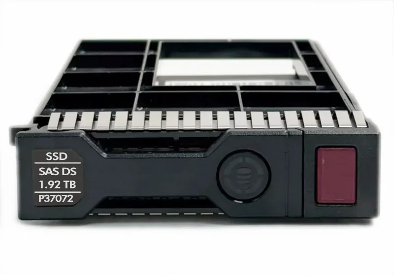 HPE P37013-B21 1.92TB SAS 12G mixed-use SSD in 3.5in LFF form factor with Smart Carrier Converter for HPE ProLiant servers