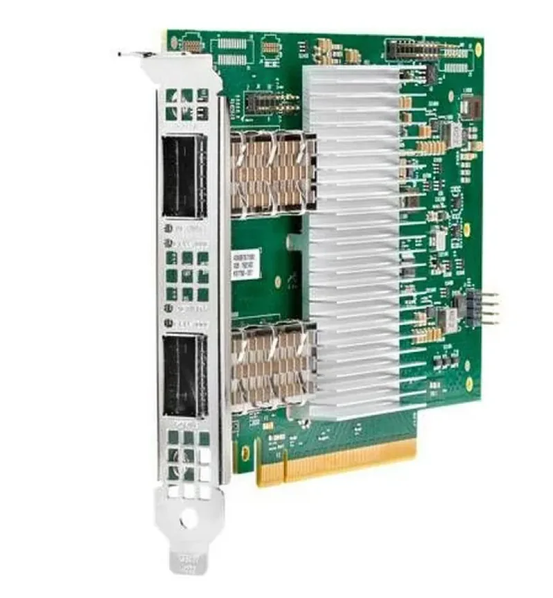 HPE P41880-001 Intel E810-2CQDA2 2-Ports 12.50Gb/s 100GBase-X QSFP28 PCI Express 4.0 x16 Plug-in Card Adapter. In Stock