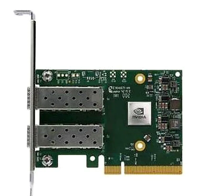HPE P42045-B21 Mellanox MCX631102AS-ADAT 2-Ports 25Gb/s SFP28 PCI Express 4.0 x8 Plug-in Card Network Adapter