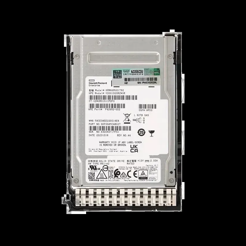 HPE P42692-002 1.92TB SAS 12Gb/s Read Intensive 2.5-Inch Solid State Drive