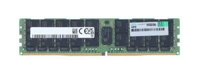 P43171-B21 - HPE 128GB DDR4-3200MHz PC4-25600 ECC Registered CL22 288-Pin LRDIMM 1.2V Quad Rank Memory Module