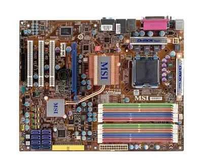 P45-8D - MSI Memory Lover Desktop Board Intel P45 Enhanced SpeedStep Technology Socket T 1333MHz, 1066MHz, 800MHz FSB 16GB DDR3 SDRAM, DDR2 SDRAM DDR3-1333/PC3-10600, DDR3-1066/PC3-8500, DDR3-800/PC3-6400, DDR2-800/PC2-6400, DDR2-667/PC2-5300 ATX