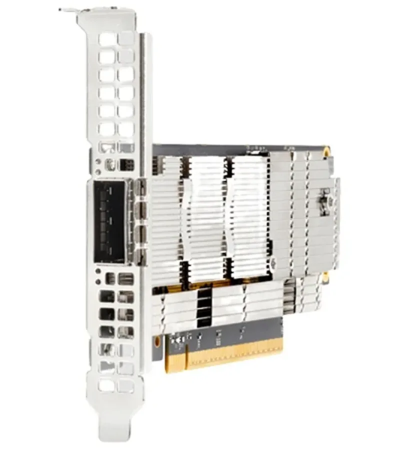 HPE P45645-001 InfiniBand NDR 1-Port 400Gb/s OSFP PCI Express 5.0 x16 HHHL Network Adapter. In Stock